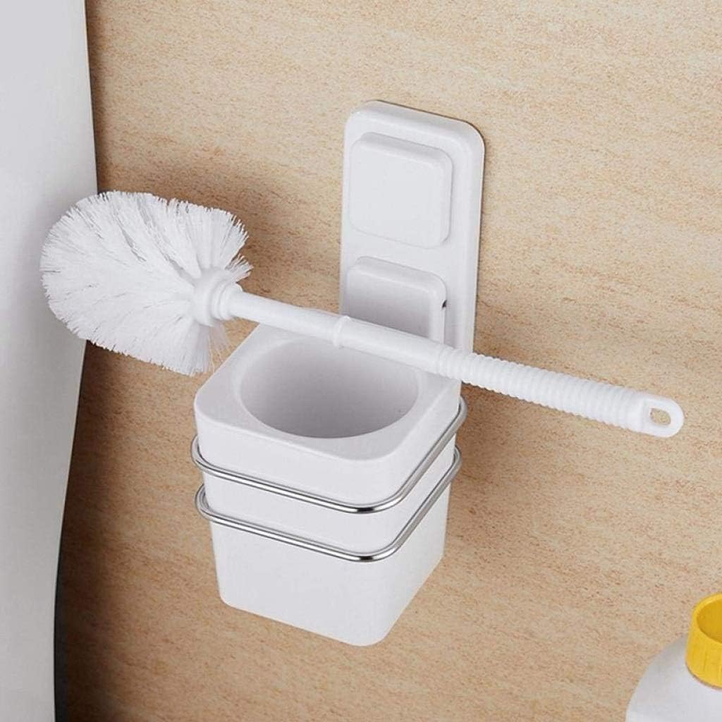 Plastic Toilet Brush, Good Grips Hideaway Compact Long and Enough Heavy Base for Bathroom