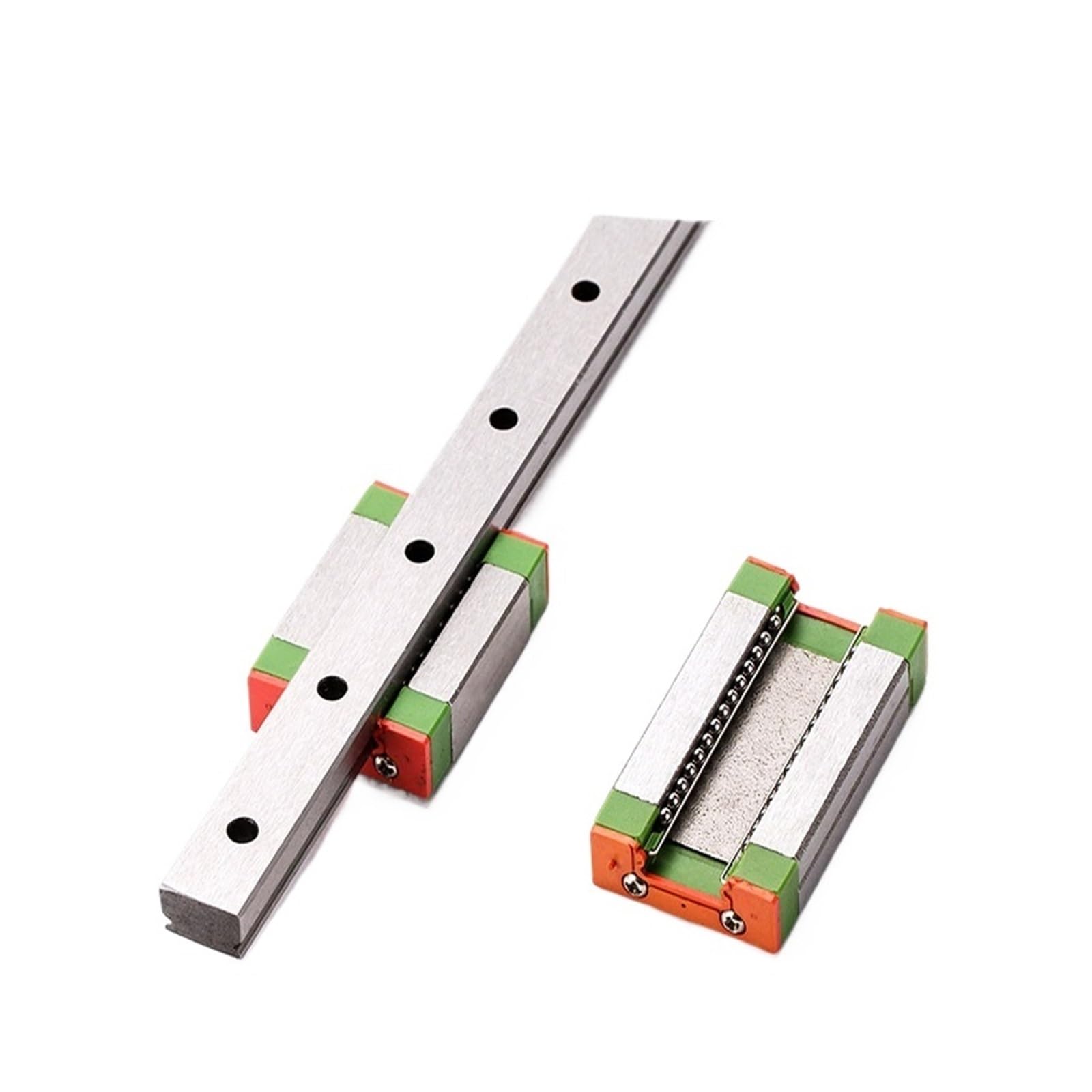 Guide Coulissant linéaire Miniature Rail de Guidage linéaire MGN12 L = 300mm + Chariot linéaire Long MGN12C ou MGN12H for axe XYZ, 2 pièces de 12mm (Size : MGN12H)