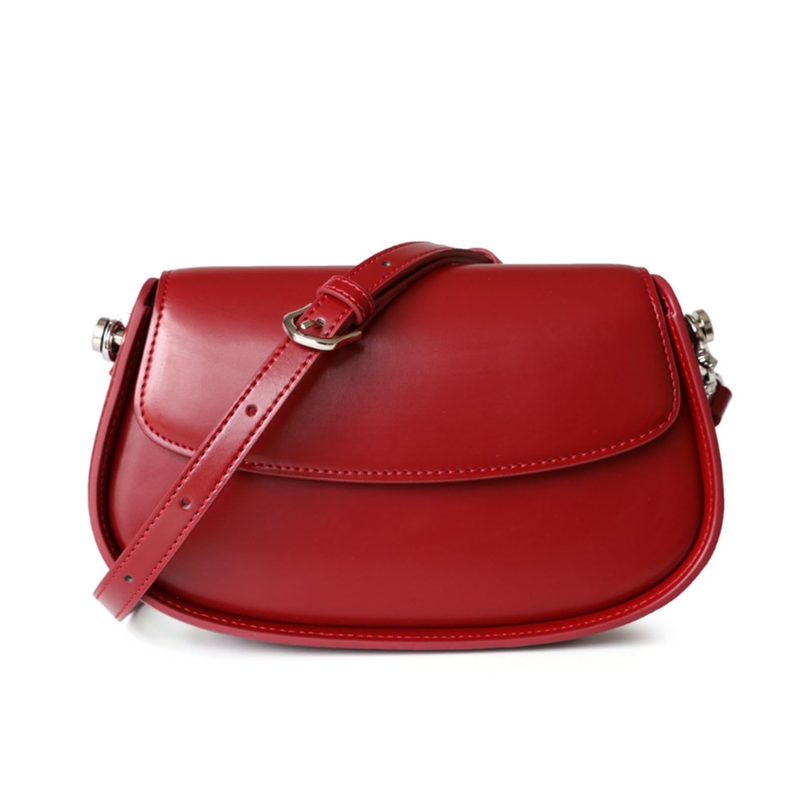 BORSA A TRACOLLA IN VERA PELLE