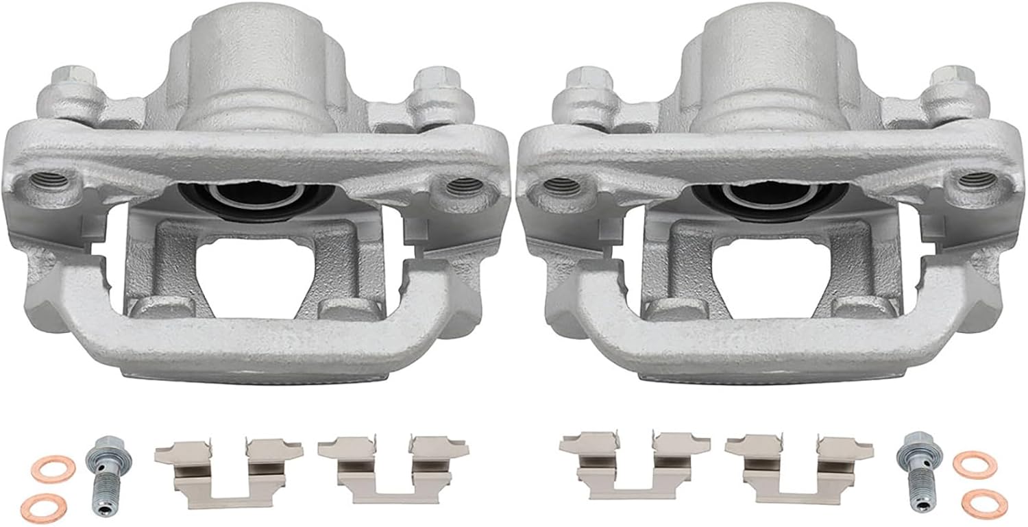 AUTOMUTO Rear Left & Right 19B2780 19B2781 Disc Brake Calipers With Bracket For Nissan Altima 2002-2006 201-2018 For Nissan Maxima 2003-2007 2019