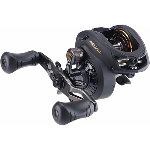 Penn Squall Low Profile Baitcast Fishing Reel