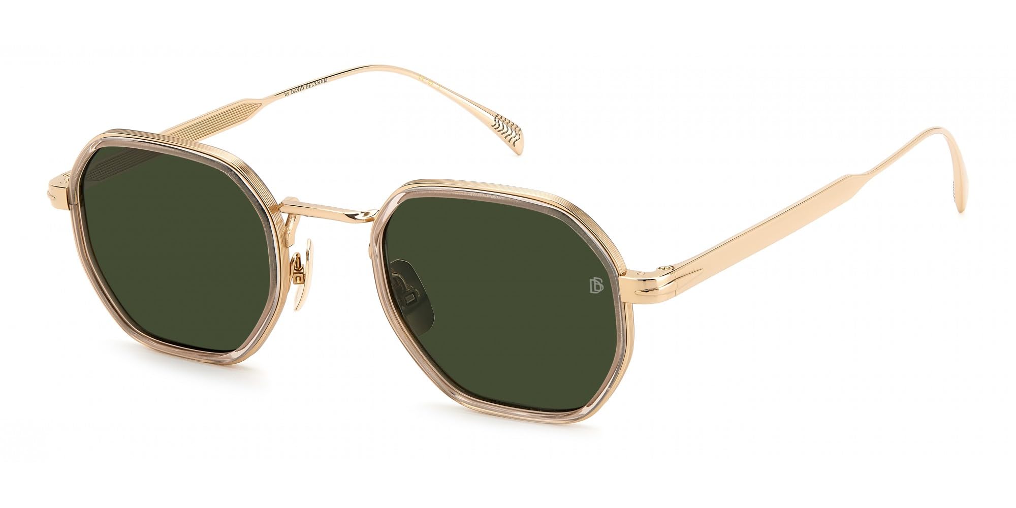 DAVID BECKHAM DB 1097/S Gold and Mud men's sunglasses