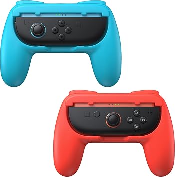 FASTSNAIL Switch 2 Controller Grips for Nintendo Switch 2 for Joy-Con 2 | Switch 2 Joypad Holder Handle Kit, Wear-Resistant & Anti-Slip, Ergonomic Design, Switch 2 Controller Accessories for Joycon 2
