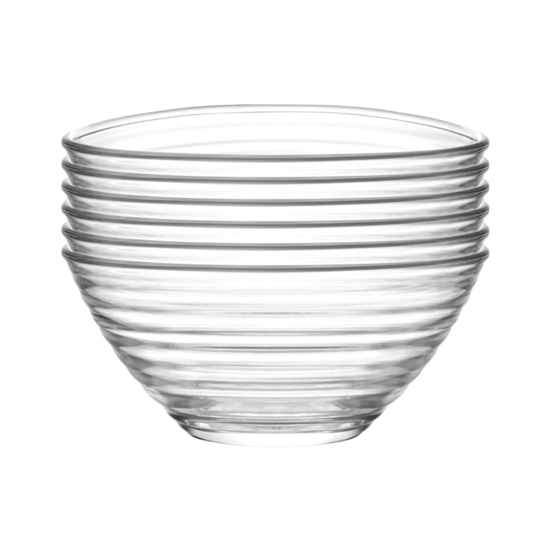 LAV Snack/Service en Verre Moyen Derin Bols - 200ml - Paquet de 12