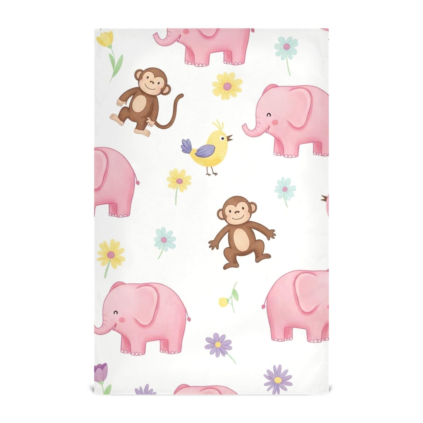 Torchons absorbants GAIREG lot de 6 essuie-mains éléphants mignons