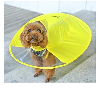 PHILCON 犬用レインコート 黒と紫 PHILCON 犬用レインコート 黒と紫 中型犬用レインコート