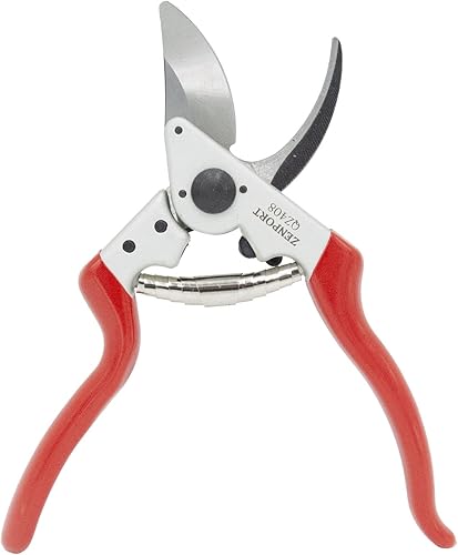 Miniatura 2 de Zenport Podadora profesional ergonómica QZ408, corte de 1 pulgada, 8.25 pulgadas de largo