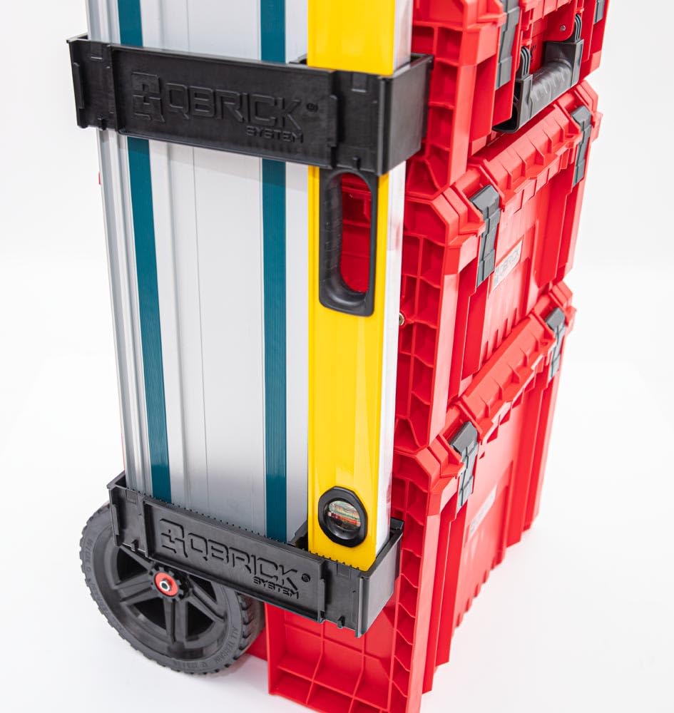 Qbrick System Halterungen für lange Werkzeuge Custom Connectors für Werkzeugkisten Gerätehalter für Werkzeugkoffer Zubehör Modular