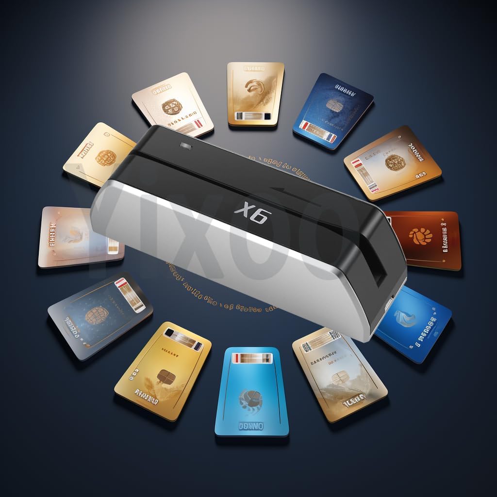 Misiri X6 کوچکترین USB 3 آهنگ خواننده کارت اعتباری مغناطیسی