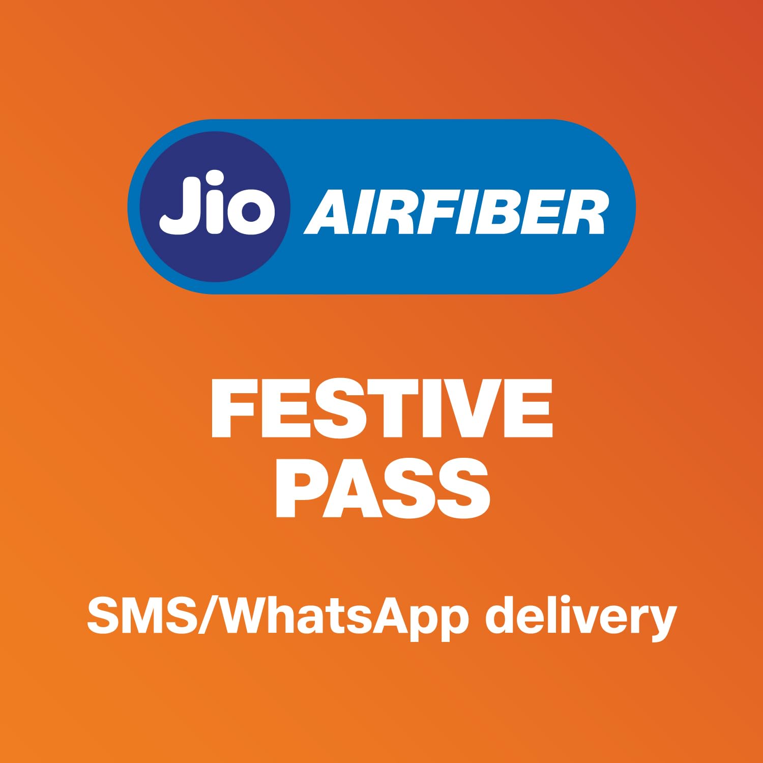 JioAirFiber Festive Pass - Sent on SMS/WhatsApp|Benefits worth ₹950 & Free Installation worth ₹1000|₹900 Discount Voucher on Installation|FREE Booking worth ₹50|800 + Channels|15 OTTs|Upto 1Gbps Wi-fi (B0DHXSJFMQ) Amazon Price History, Amazon Price Tracker