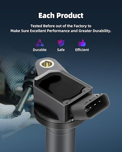 Vista 1070 de ECCPP Bobinas de encendido portátiles de repuesto para automóvil compatibles con Infiniti I30/para Nissan Maxima 3.0L V6 2000-2001 Reemplazo