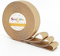 Vista 1 de Banda Elástica de Agarre de Silicona para Coser, Beige, 1.05 Pulgadas x 12 Yardas