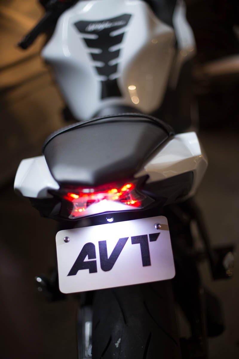 AVT Ninja 650 / z650 Fender Eliminator Kit 2020-2026 - Integrated Turn Signal Tail Light