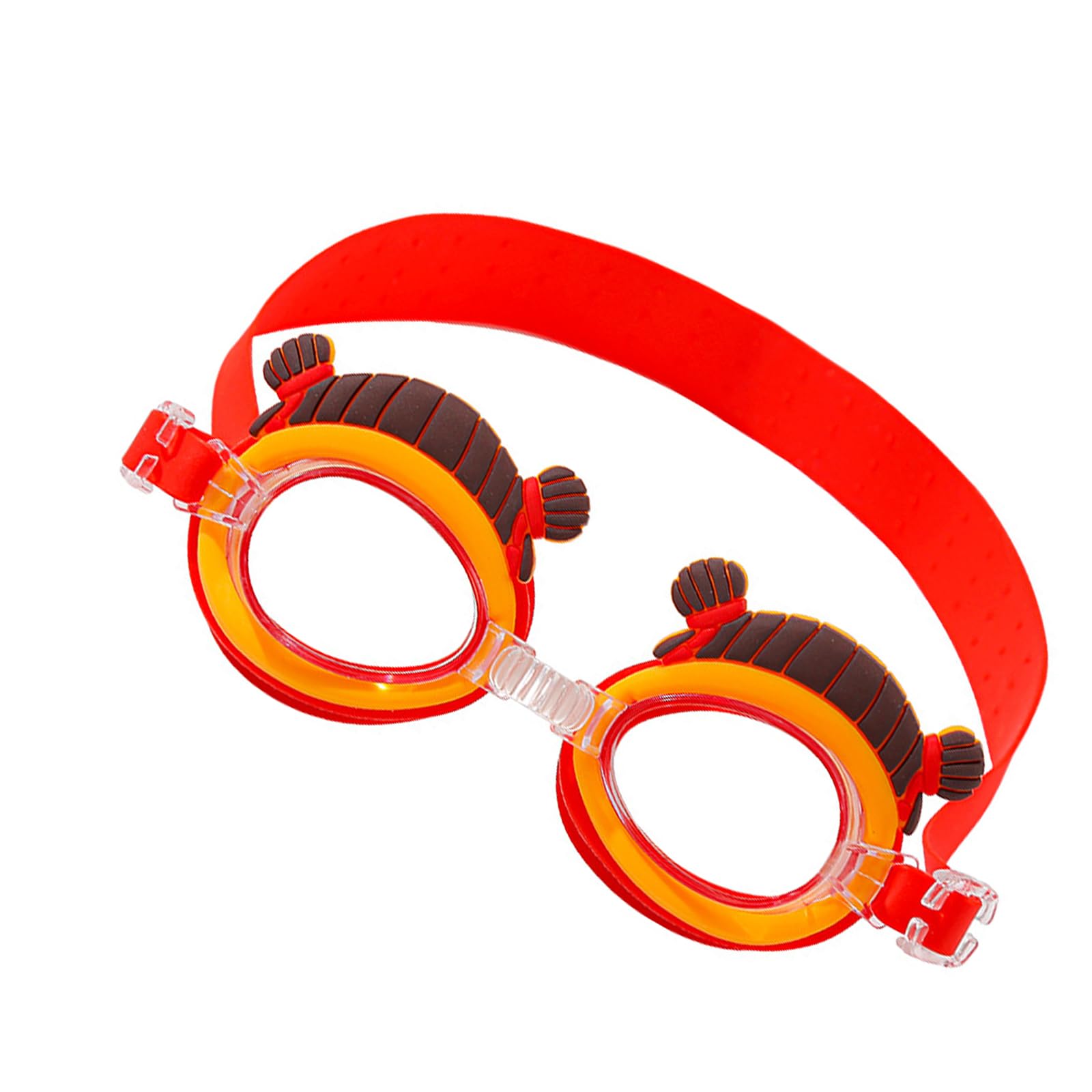 CAZSTYK Kids Swimming Goggles Antifog Swim Goggles Diving Cartoon Swim Glasses with Adjustable Glasses Strap Cartoon Swimming