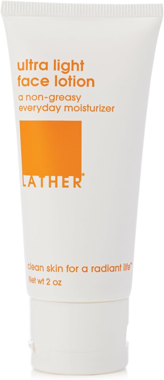 Ultra Light Face Lotion - Hydrating Moisturizer for All Skin Types - Fast Absorbing & Non Greasy Formula for All Skin Types - 2 Fl Oz