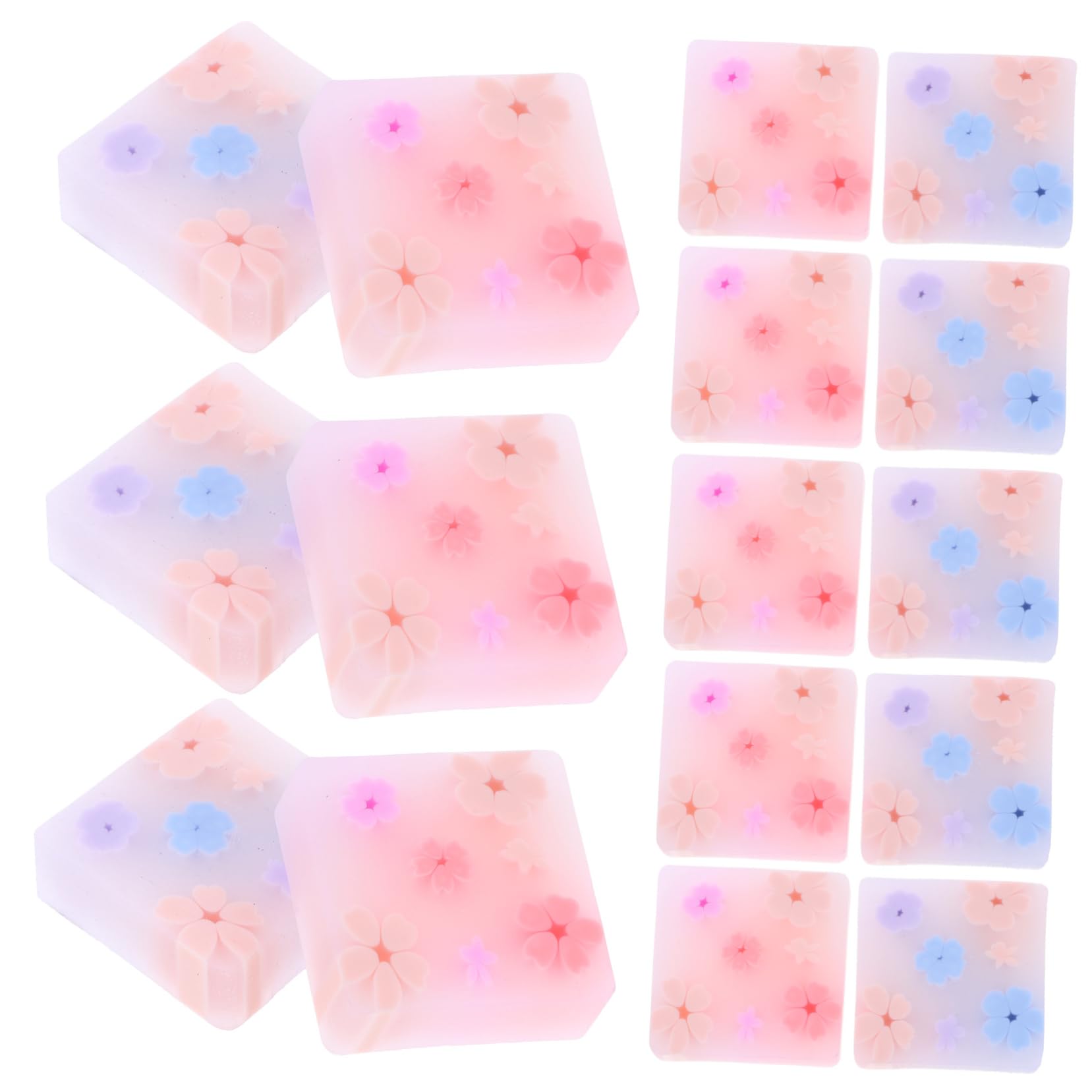 Tofficu Gommes Rectangulaires Jelly 32 Pièces en TPR pour Crayon