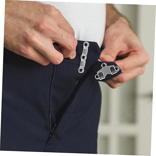 Miniatura 5 de COHEALI 20 pares de accesorios de ropa, cierre de costura, broches de costura, ganchos y ojos para coser pantalones, gancho, accesorios de costura,
