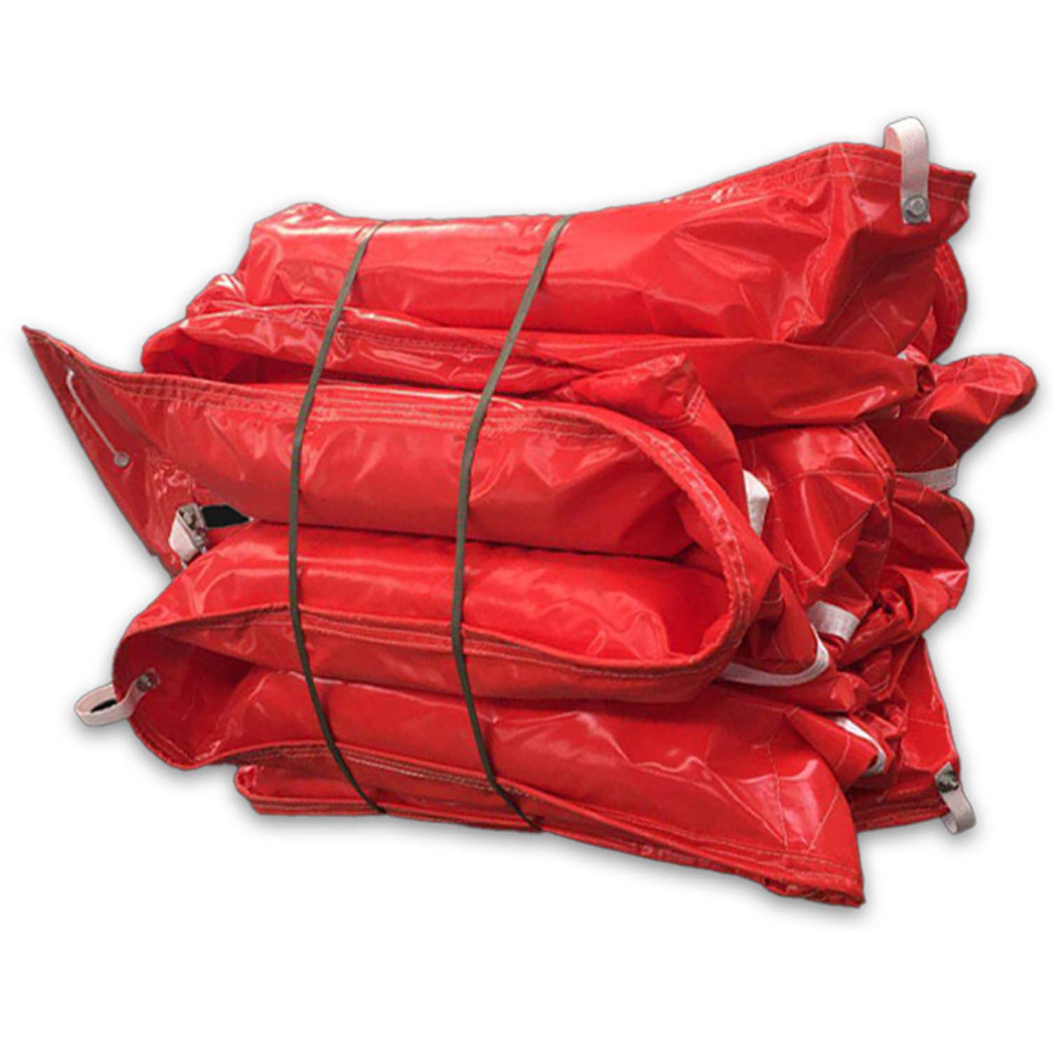DUANHOZ PVC Oil Boom,10m PVC Floating Oil Boom - Recyclable Flood Barrier for Rivers, Ports, Lakes, and Piers - Effective Oil Containment Solution, 0.75m Width