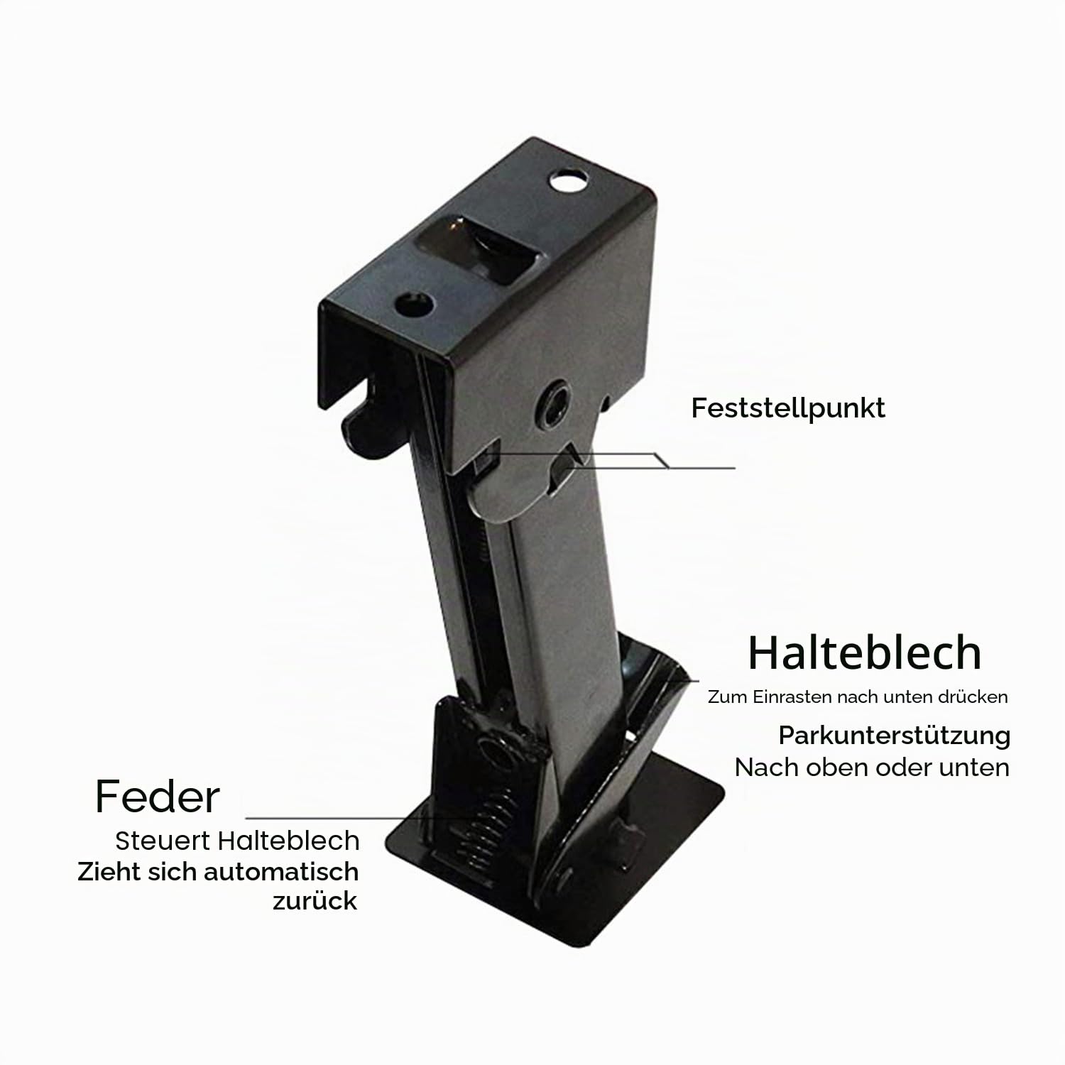 Anhänger Stabilisator,Wohnwagen Stützen,2 Stück Einstellbare Länge Wohnmobil Stabilisator Wagenheber,Unterstellbock 650lb,Unterstützung 1000lb,Rostschutzbehandlung,Für Wohnmobile, Wohnwagen Usw.
