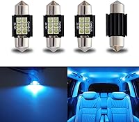 Vista 9 de iBrightstar DE3175 DE3021 Festoon de 9-30 V - Focos LED de 1.25 pulgadas (31 mm) extremadamente brillantes y sin errores para luces