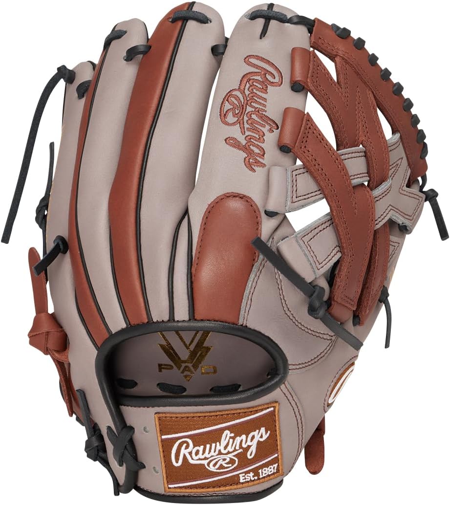 Rawlings Baseball Glove Soft Hyper TECH Color SYNC All-Around GR6HTCN65 Gray/Brown 11.75 inch *for Left Throwing
