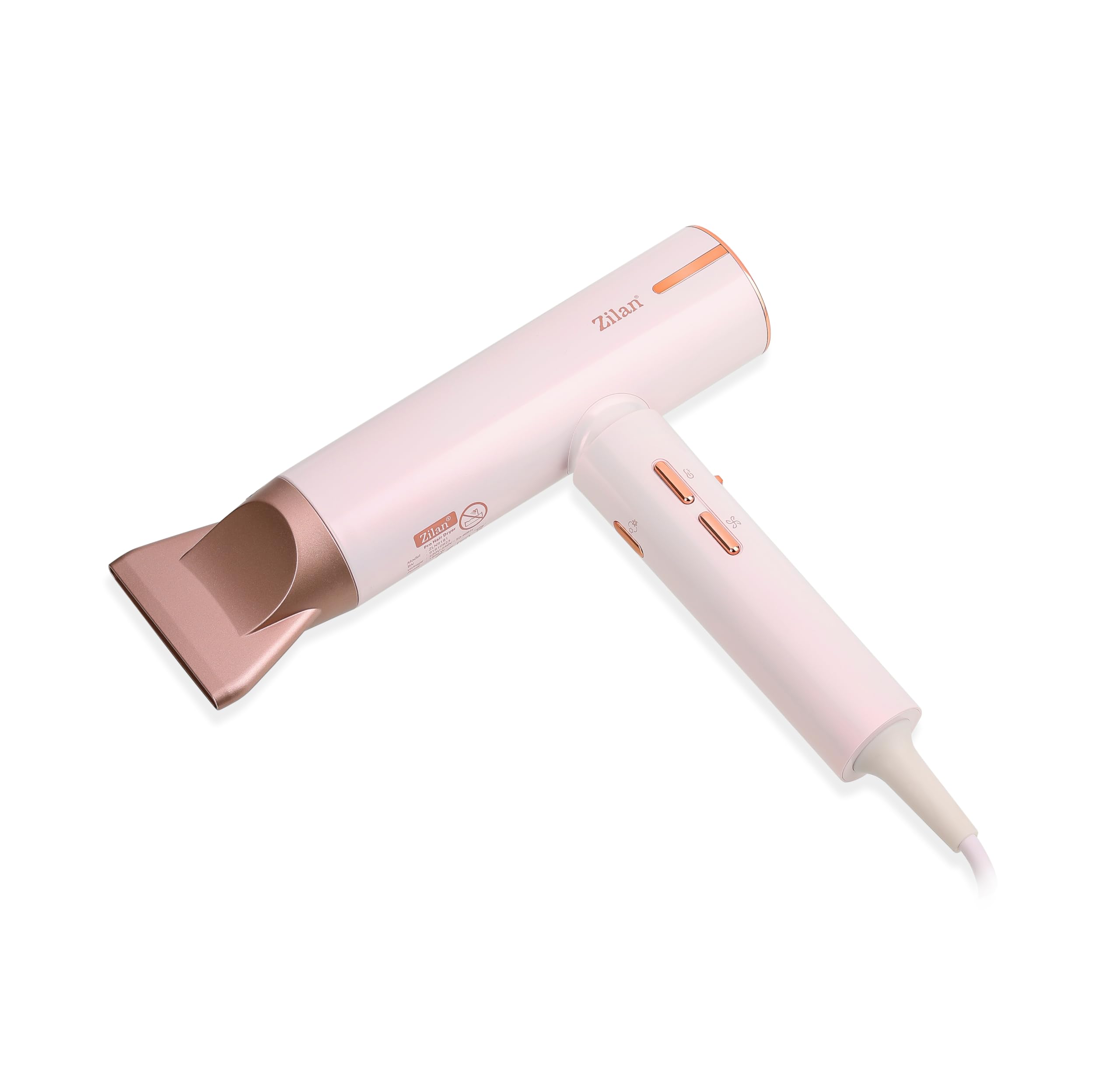 Profi Haartrockner BLDC Motor 110.000 U/min für Schnelles Trocknen Ionen Haarföhn Styling Föhn Haar Trockner Fön für Privat & Friseur IQ-Technologie Memory-System Auto Cleaning LED-Anzeige Cool Shot