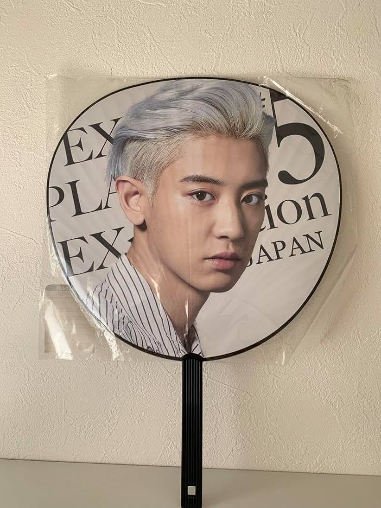 EXO チャニョル 団扇 Amazon.co.jp: EXO CHANYEOL Official Fan : Home & Kitchen