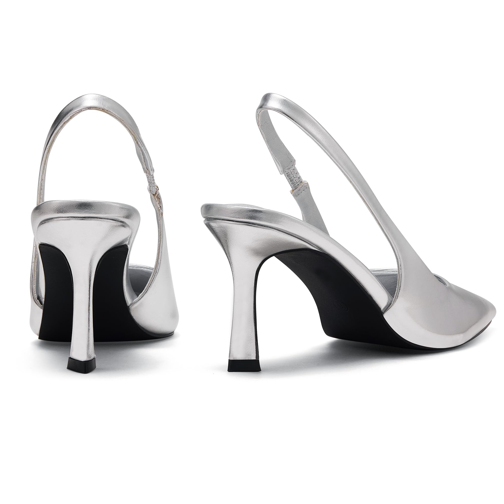 Zhabtuc Scarpe Donna Eleganti, Decollete Donna, Slingback Donna, Tacchi Alti a Punta, Stile Classico, Sandali Moda, Facili da Indossare, Stile Classico,EU 36-42