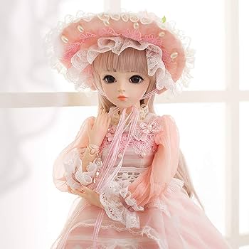 Amazon | UCanaan 60cm 23.6インチ 可愛いロリータ人形 1/3