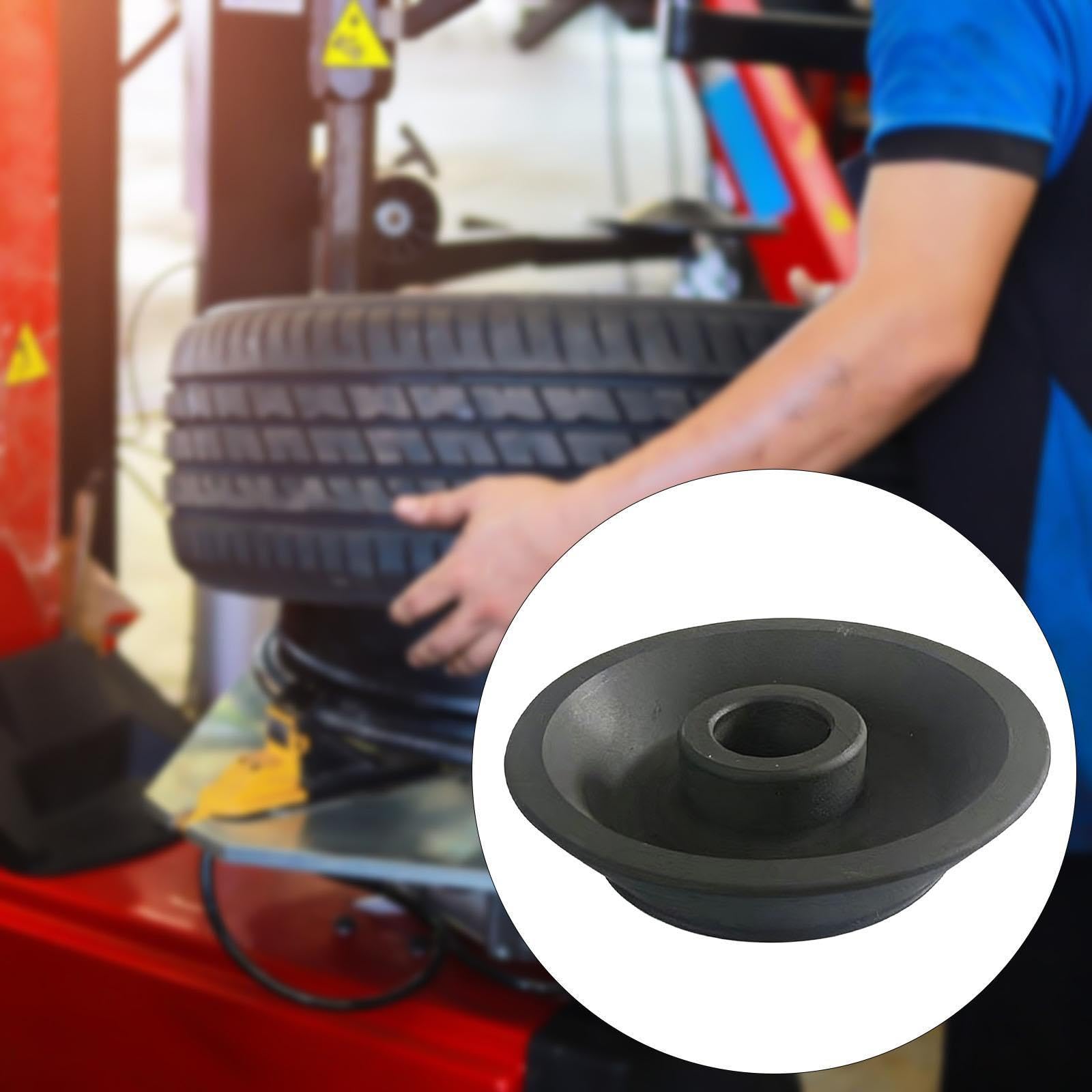 Amagogo Cono de equilibrado de ruedas de acero al carbono para vehículos, repuestos de automóviles, componentes de taller, mantenimiento de automóviles, Diámetro Interior 36