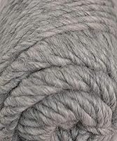 Vista 12 de Brown Sheep - Lambs Pride - Hilo de tejer voluminoso - Franela azul (# 82)