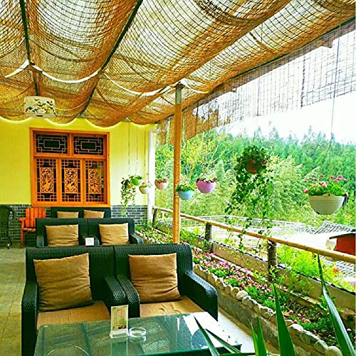 Suwooy Indoor Bamboo Blinds,Reed Curtain,Vertical Sun Shade,Hand-Woven Bamboo Roll Up Blind,Breathable,Roman Straw Curtain,Window Coverings,Customizable,110X112Cm/43X44In #TOP4