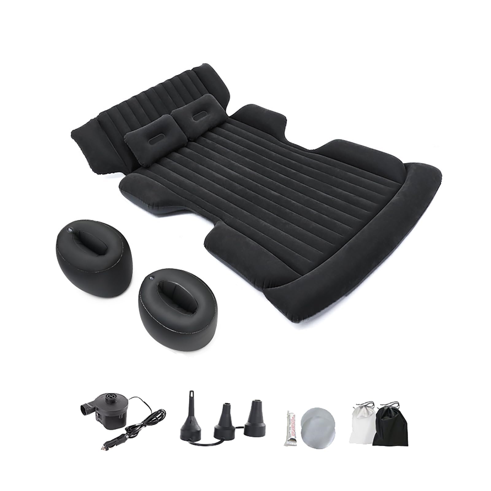 IYOUGSIAS Car Air Mattress, for Suzuki Jimny Sierra JB64W JB74W 2019-2025 Heavy Duty Travel Camping Bed, Portable Back Seat Sleeping Pad, Foldable Car Travel Accessories,B