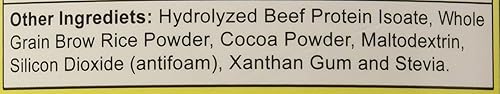Miniatura 4 de Suplemento de proteína de res hidrolizada, chocolate, 2.3 libras