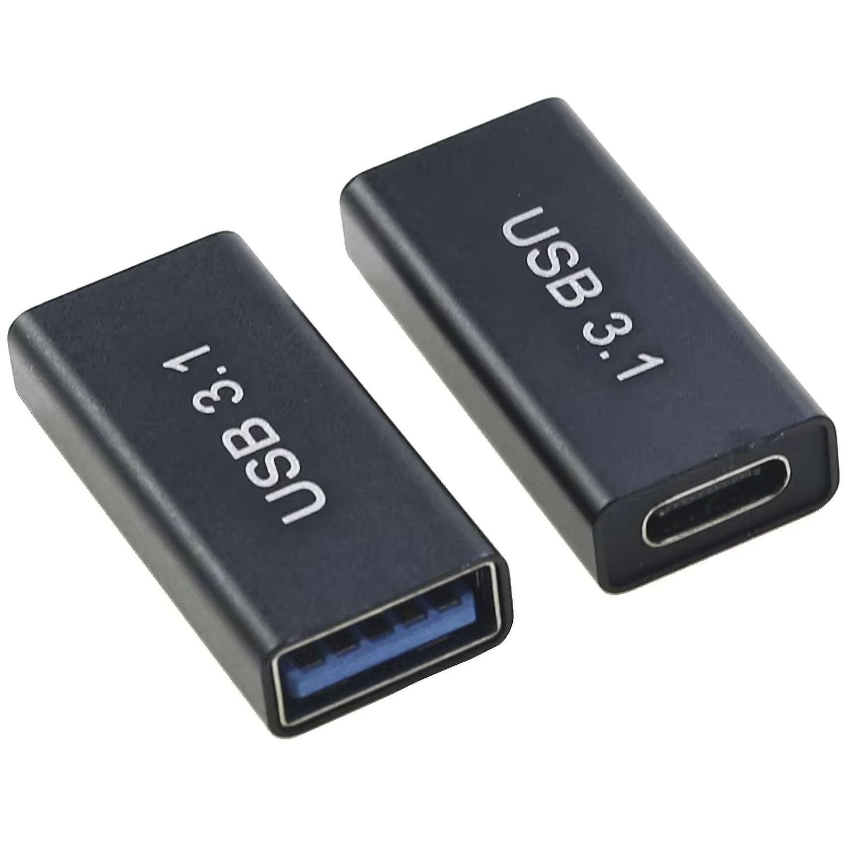 オーディオファン 3.2 Gen2 10Gbps高速データ転 アダプター メス メス USB延長コネクタ USB-C メス to USB-A メス 変換アダプタ Type-C メス - Type-A メス 中継アダプタ 5A 急速充電＋10Gbps 高速データ転送 タイプC タイプA 延長コネクタ Type C 高性能デバイスに対応Gen2USBﾒｽCﾒｽ 2ケ