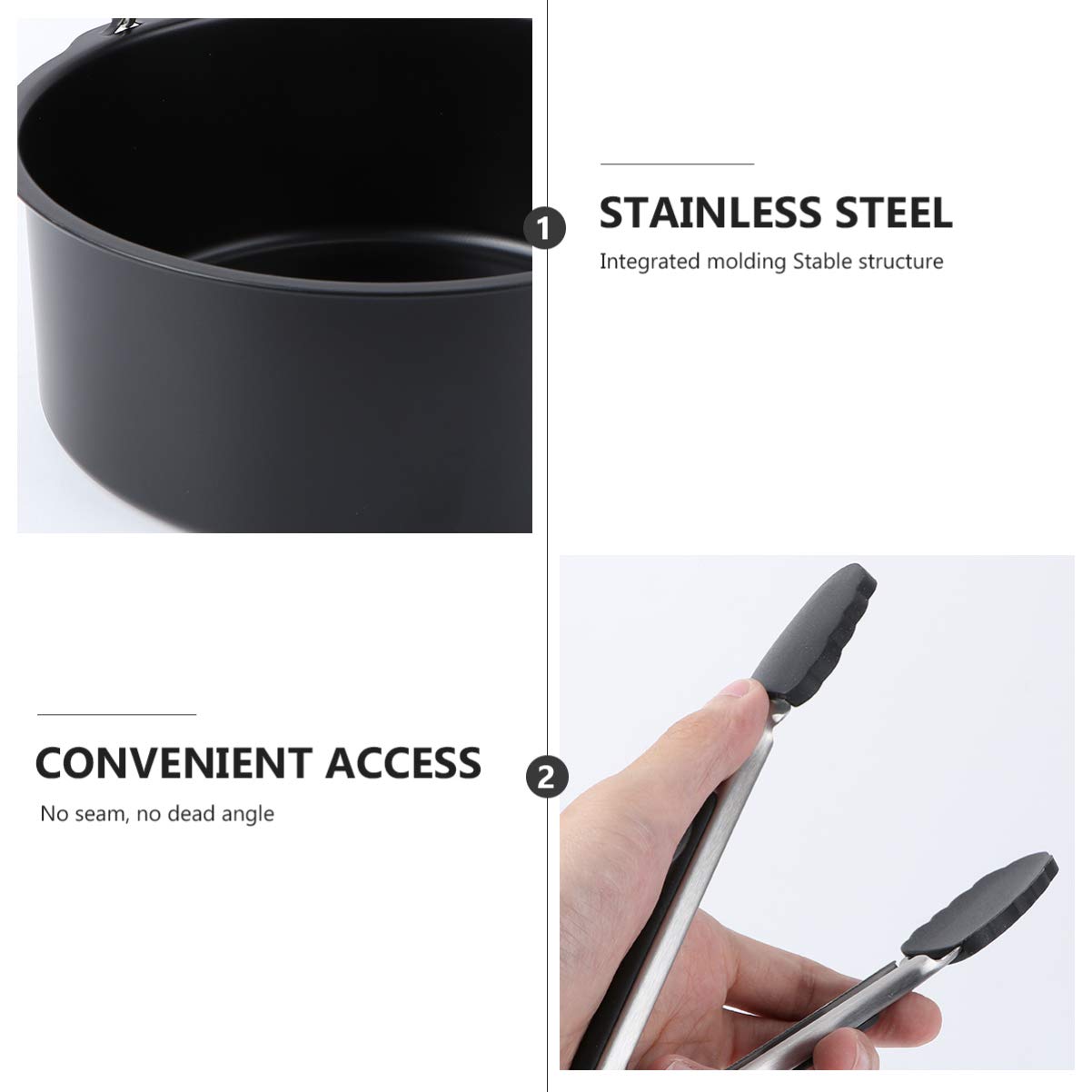 YARNOW Accessori Per Friggitrice Ad Aria Da Kit Per Friggitrice Ad Aria Parti Per Uso Domestico Materiale Per Cucina Accessori Per Pentole