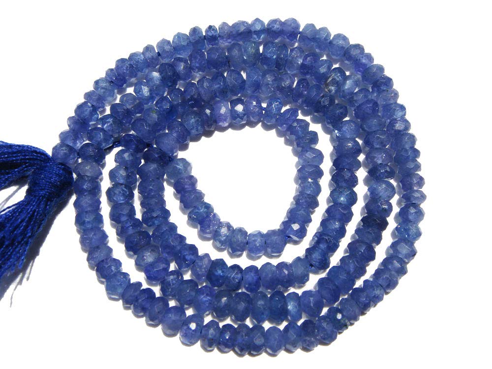 Perles de Tanzanite pour la fabrication de bijoux faits main uniques