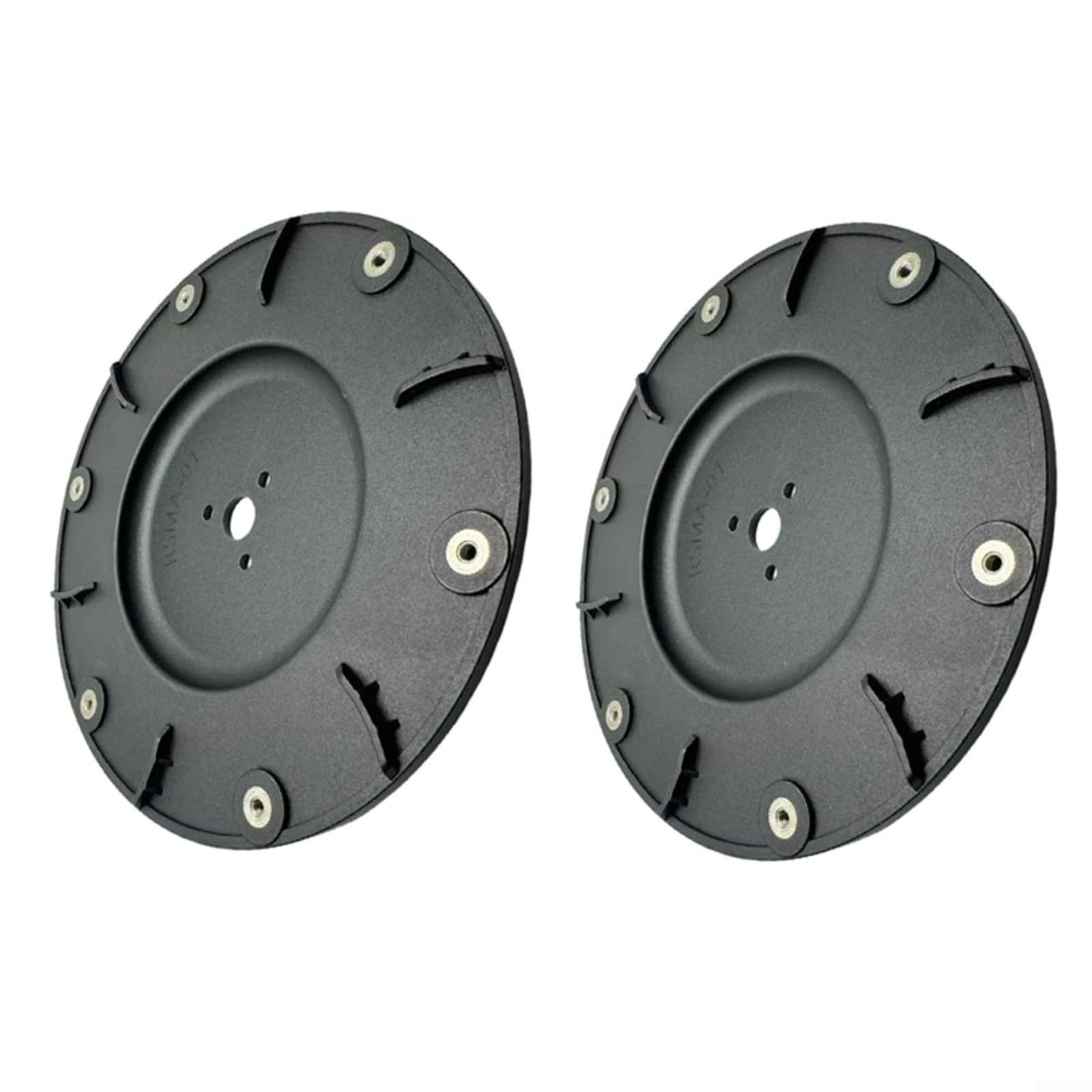 Lame di ricambio per robot tosaerba compatibili con Mammotion per LUBA 1 per AWD per LUBA 2 per modelli AWD dischi da taglio in acciaio nero 142,8 x 16,9 mm, confezione da 2