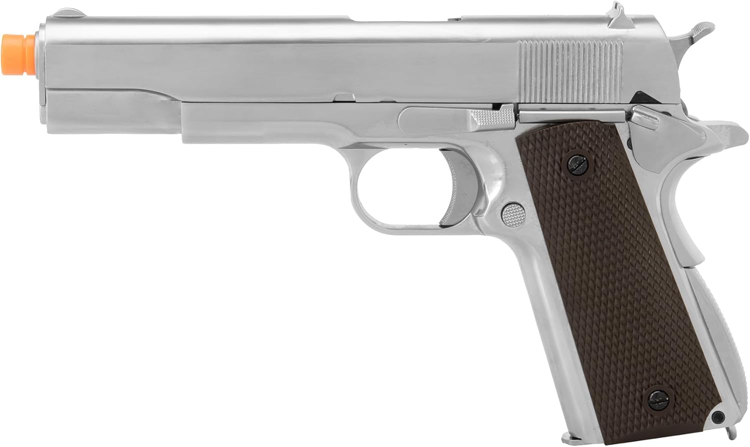 GoldenBall X WE-Tech M1911 Hi-Capa Airsoft GBB Gas Blowback Pistol (Color: Silver)