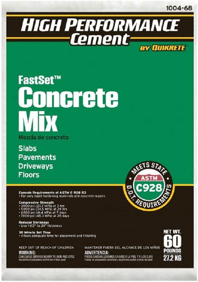 Fastset Cncrete Mix 60lb
