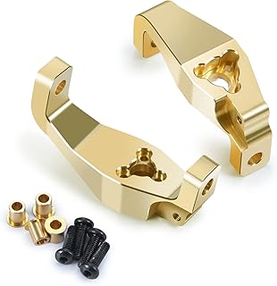 Benedict Harry 2PCS Brass C Hub Caster Mount for 1/10 RC Crawler Car Redcat GEN8 Upgrades Parts