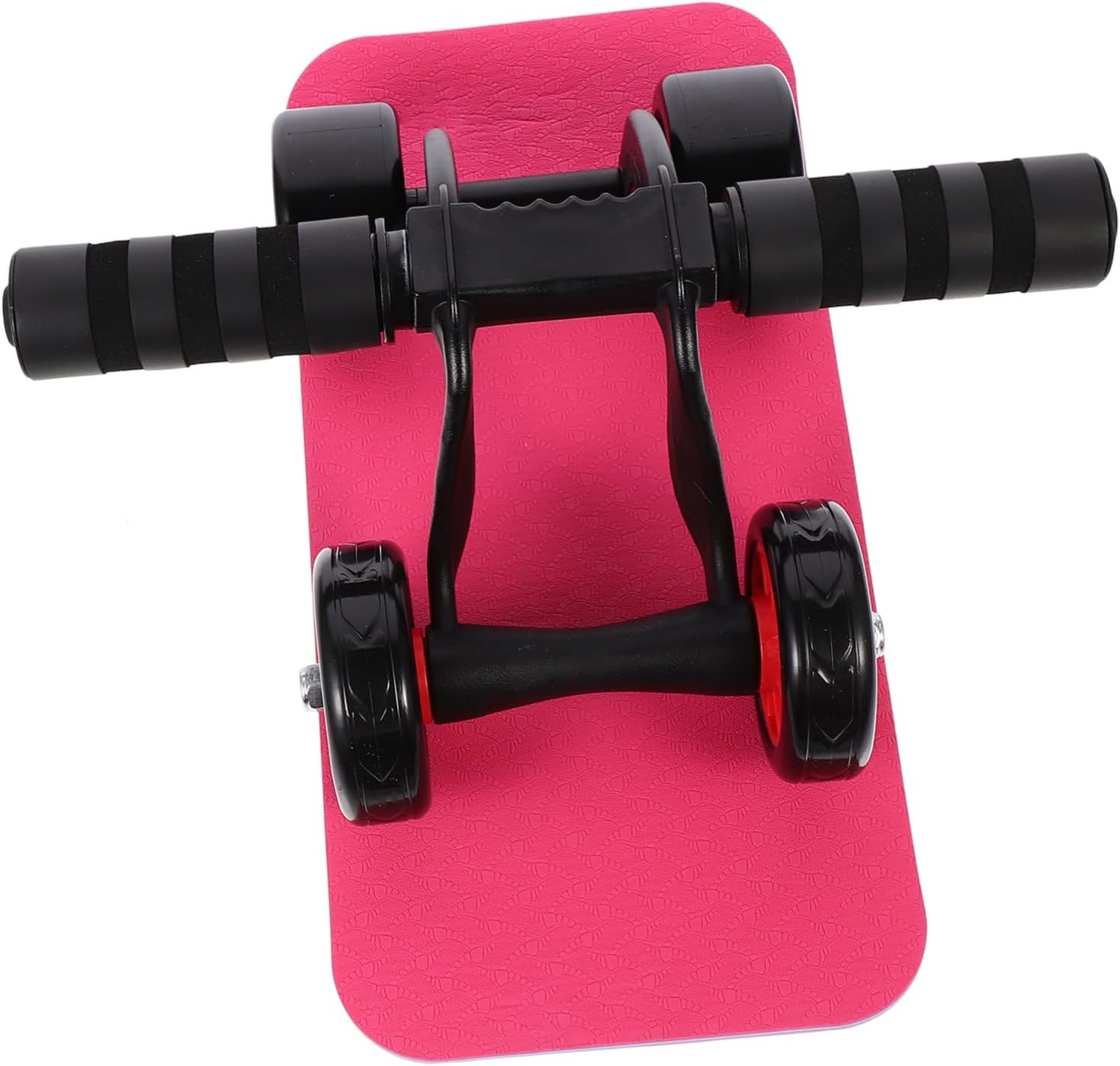 1set Ab Wheel Roller Fitness Equipment for Home Gym Strength Training Machine for Men and Women Portable and Environment-friendly Design for Abdominal and Endurance Workouts