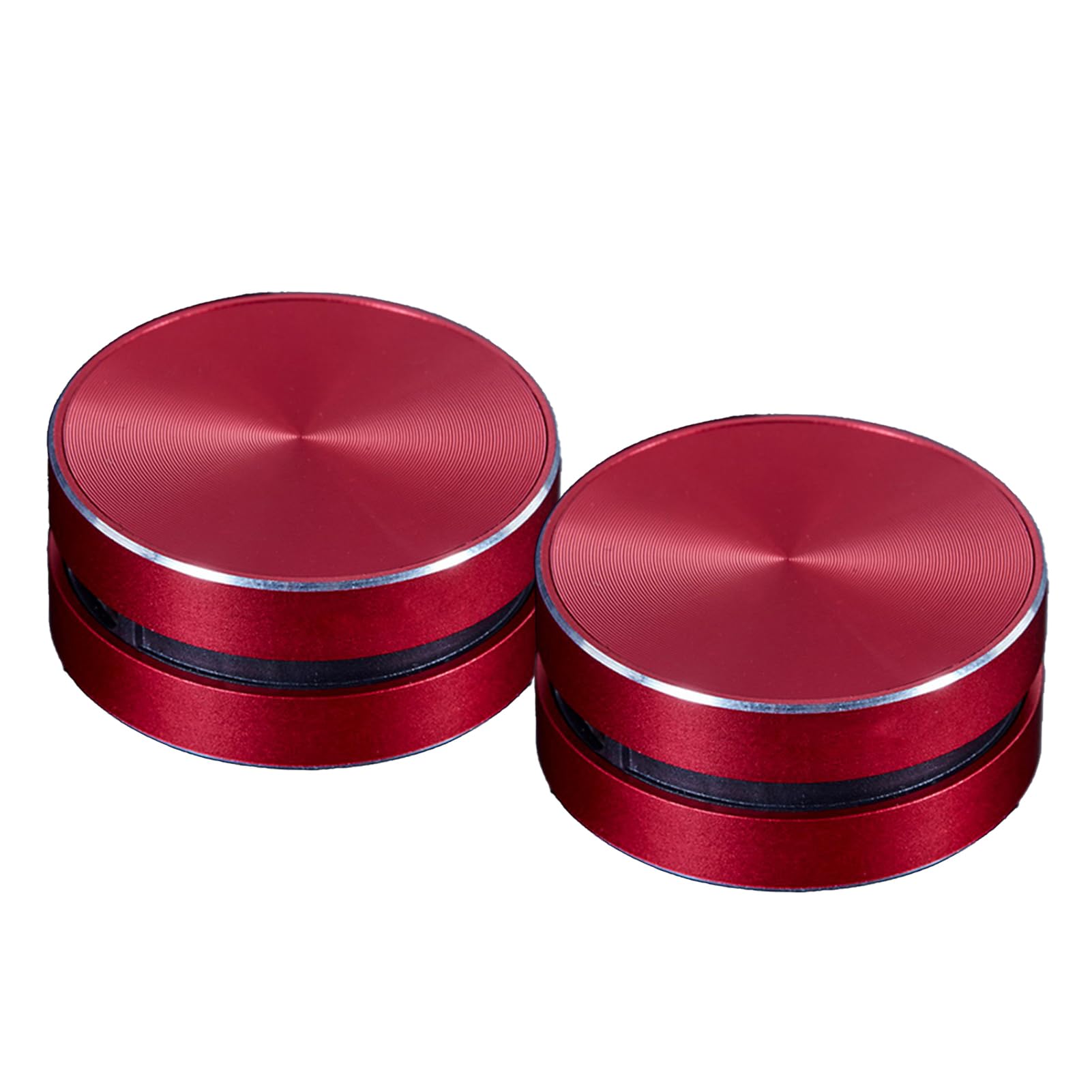 Mini Altoparlanti a Conduzione Ossea Altoparlante Portatile Wireless BT Suono di qualità Microfono Incorporato per Mini Viaggiatori All'aperto (2 pacchi)