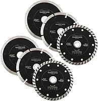 Vista 10 de SHDIATOOL Kit de discos de corte de hojas de sierra de diamante de 4 pulgadas para rueda de corte segmentada de azulejos de porcelana 7/8 "o 5/8