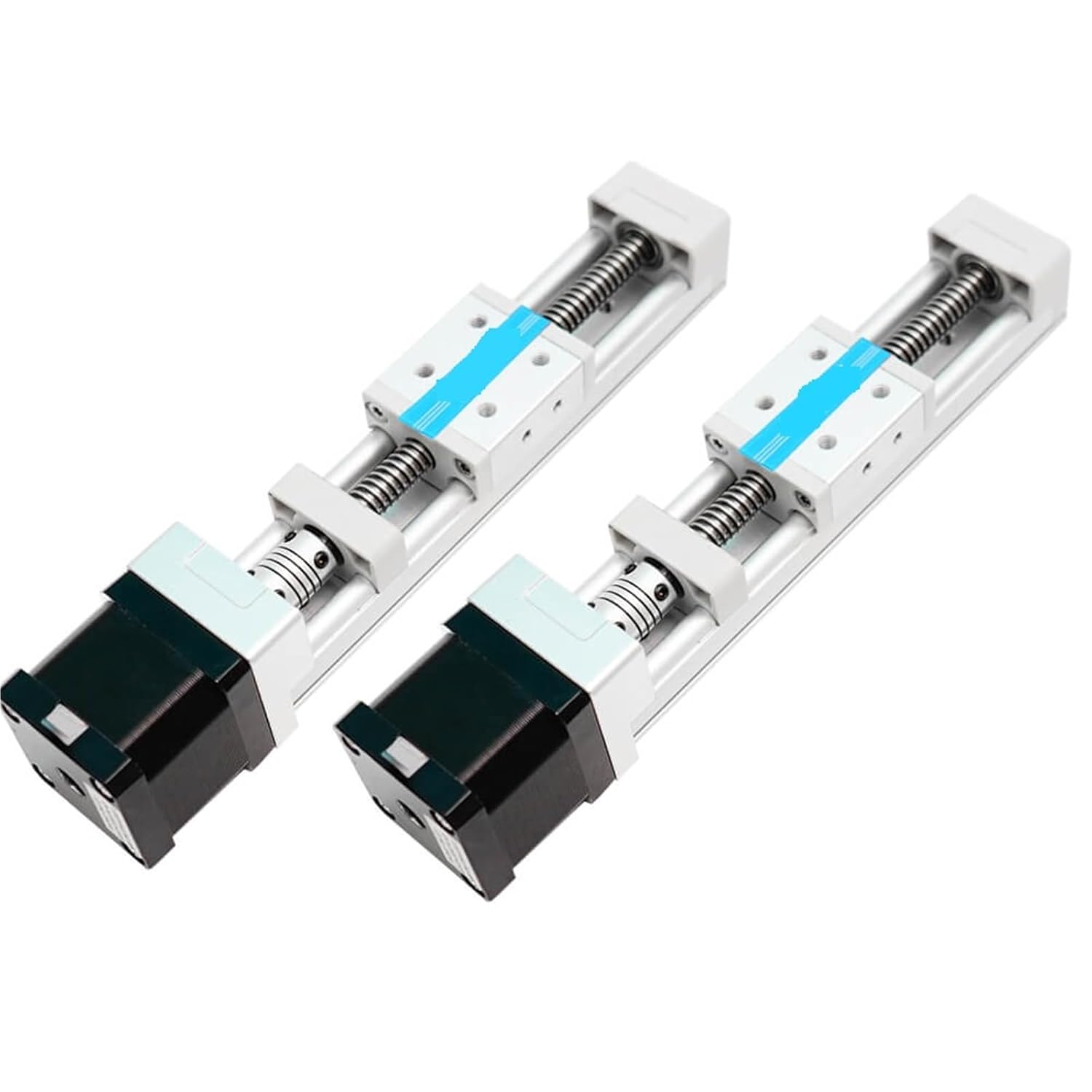 FSK30J 50~500mm Mini Linear Motion Actuator Ball Screw Guide Rail CNC Stage Slide Table(Tr8-4 Nema 14,300mm)