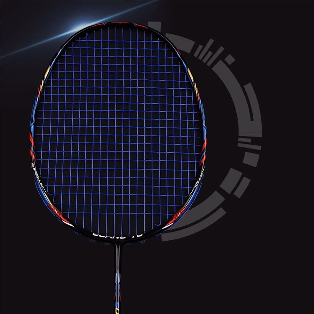 Offensive and Defensive Badminton Racket 4U Full Carbon Smash Badminton Racket(B)