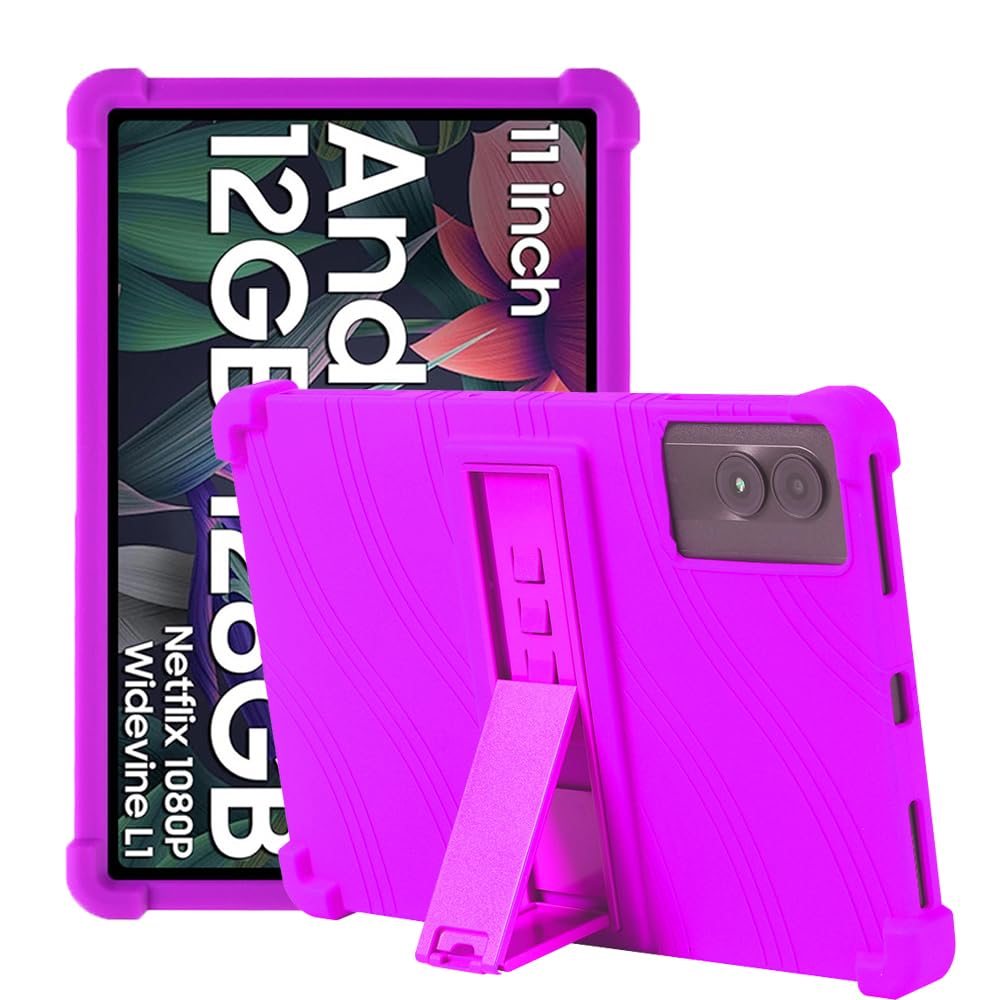 Funda para DOOGEE U11抗震 con soporte anticaídas para tableta de 11 pulgadas morada 8