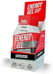 Energy Gel Palatinose Display (10 sachês 30g), Morango + Maracujá