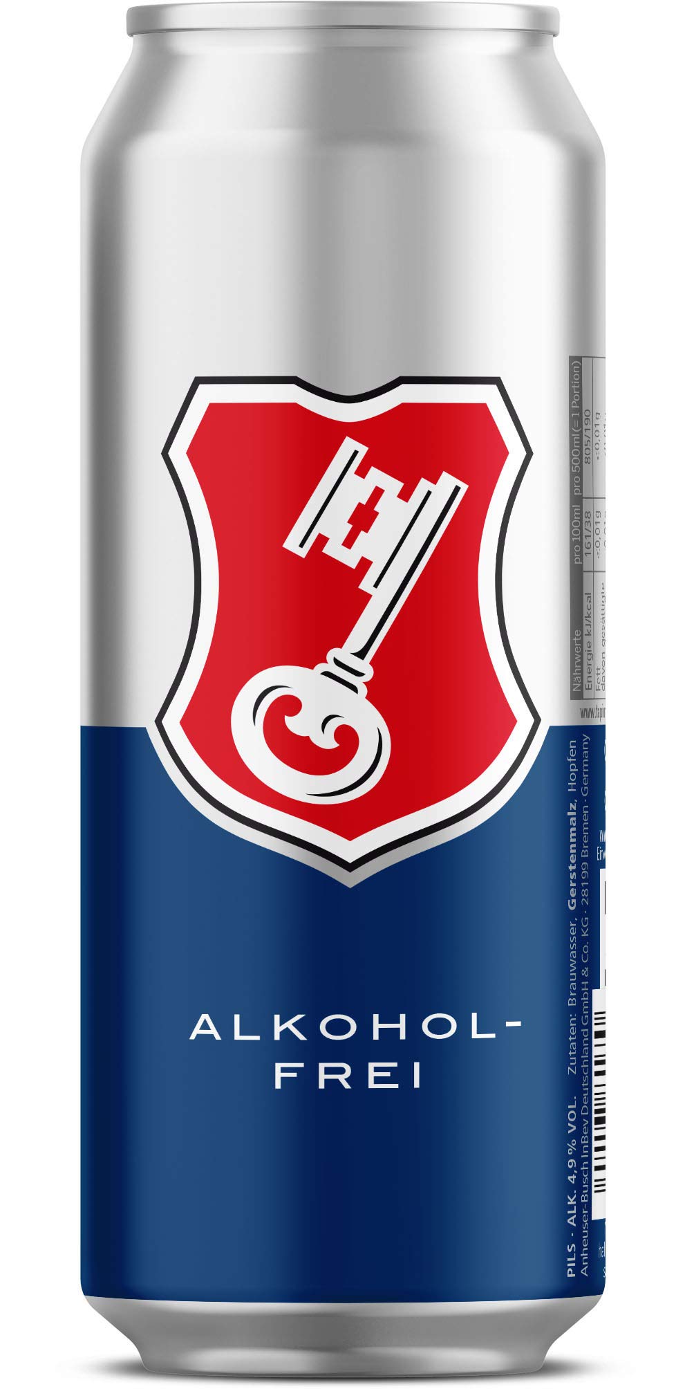 Beck's Blue Pils Dosenbier, Alkoholfreies Pils Bier, Einweg (24 x 0.5 L Dose)