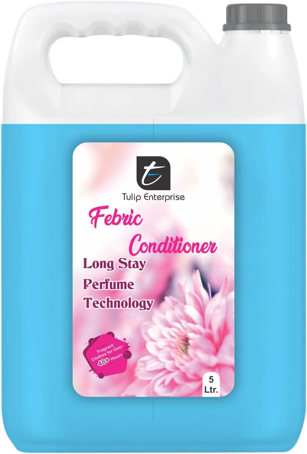 TE Eco-Friendly Fabric Conditioner, After Wash Liquid Fabric Softener,Softness, Shine & Long Lasting Freshness, Non Toxic -Pink Lily